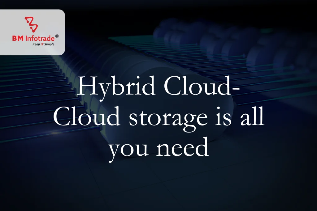 Hybrid Cloud-Cloud storage is all you need