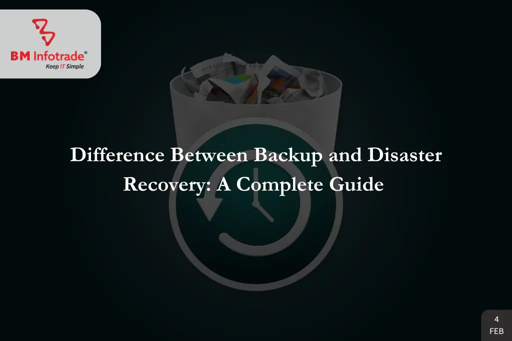 Difference Between Backup and Disaster Recovery: A Complete Guide