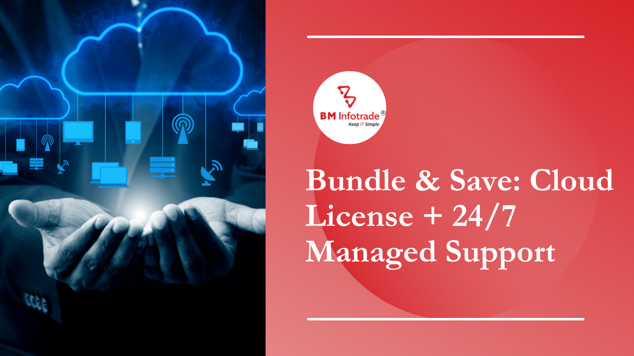 Bundle and Save: Cloud License with 24/7 Managed Support