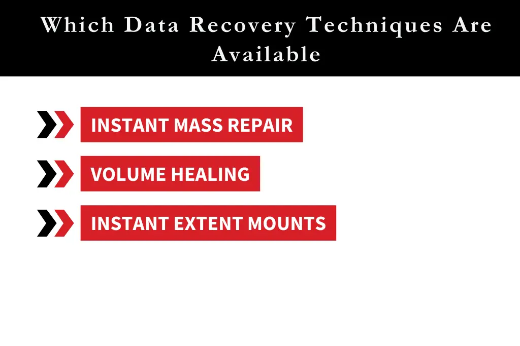 Data recovery techniques