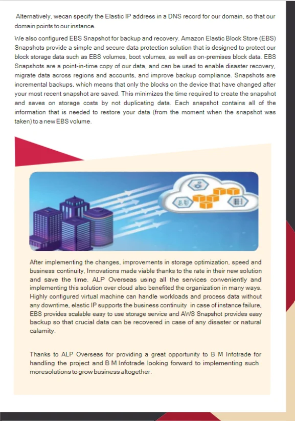 DESIGN AND IMPLEMENTATION OF DATA CENTER FOR AN E-COMMERECE SITE.-03