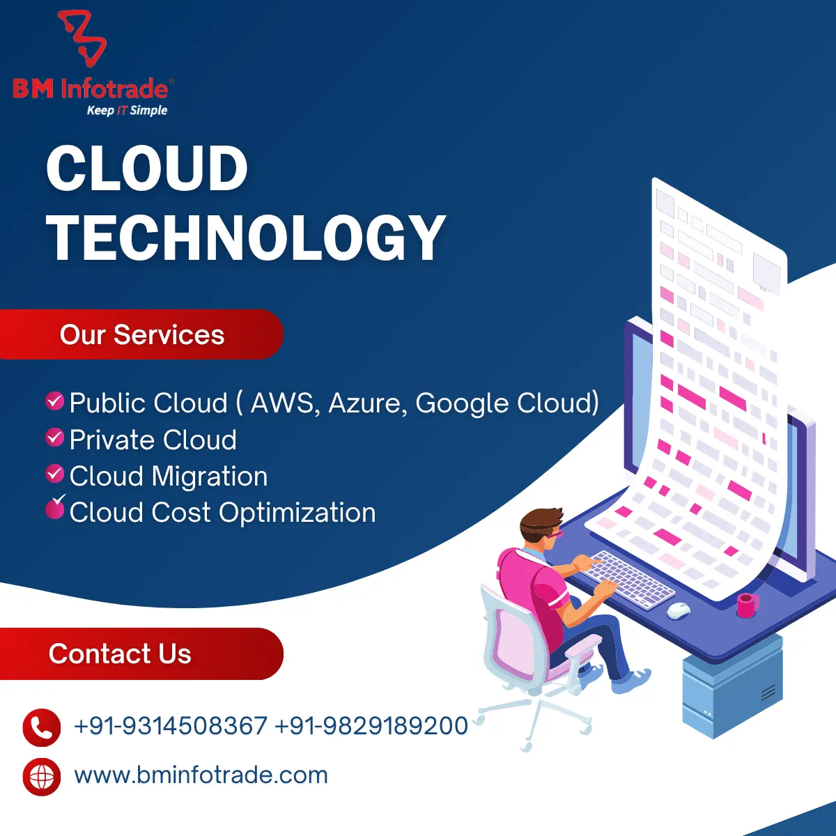 Cloud Computing Services by BM Infotrade
