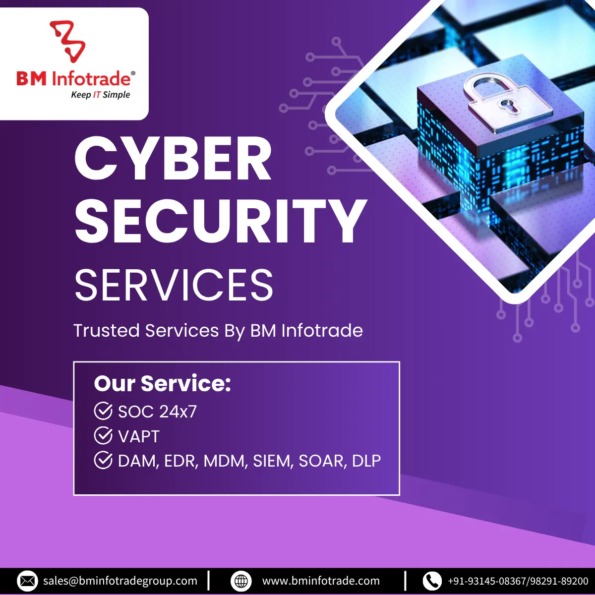 Cyber Security Solutions by BM Infotrade Pvt. Ltd.