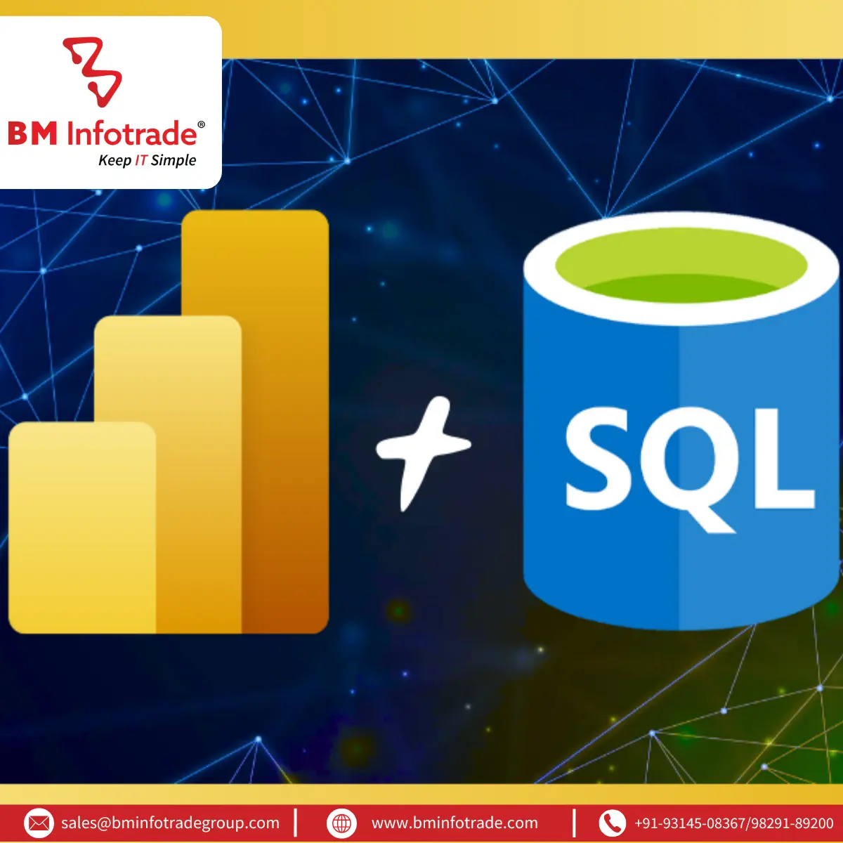 power bi and sql