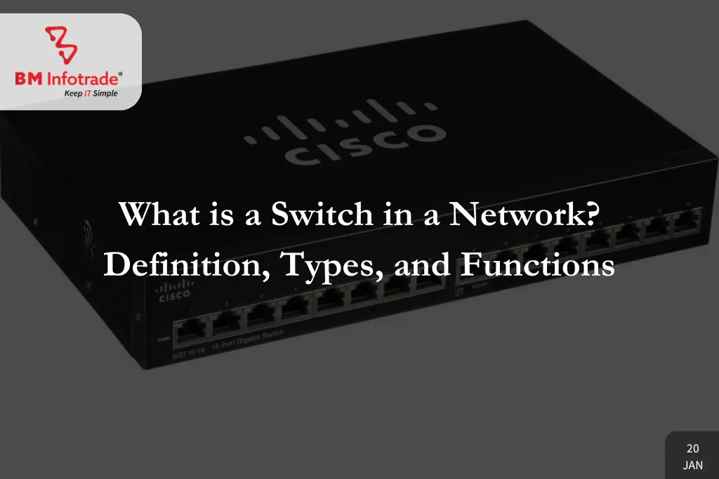 What is a Switch in a Network? Definition, Types, and Functions