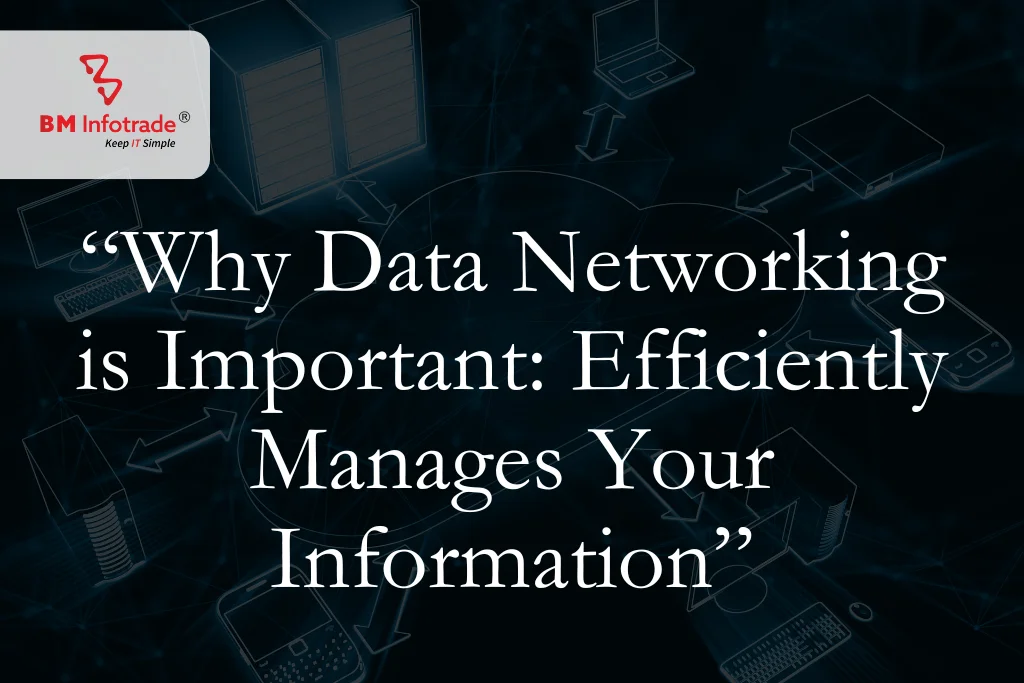 Why data networking important? Effortlessly manages all your information.