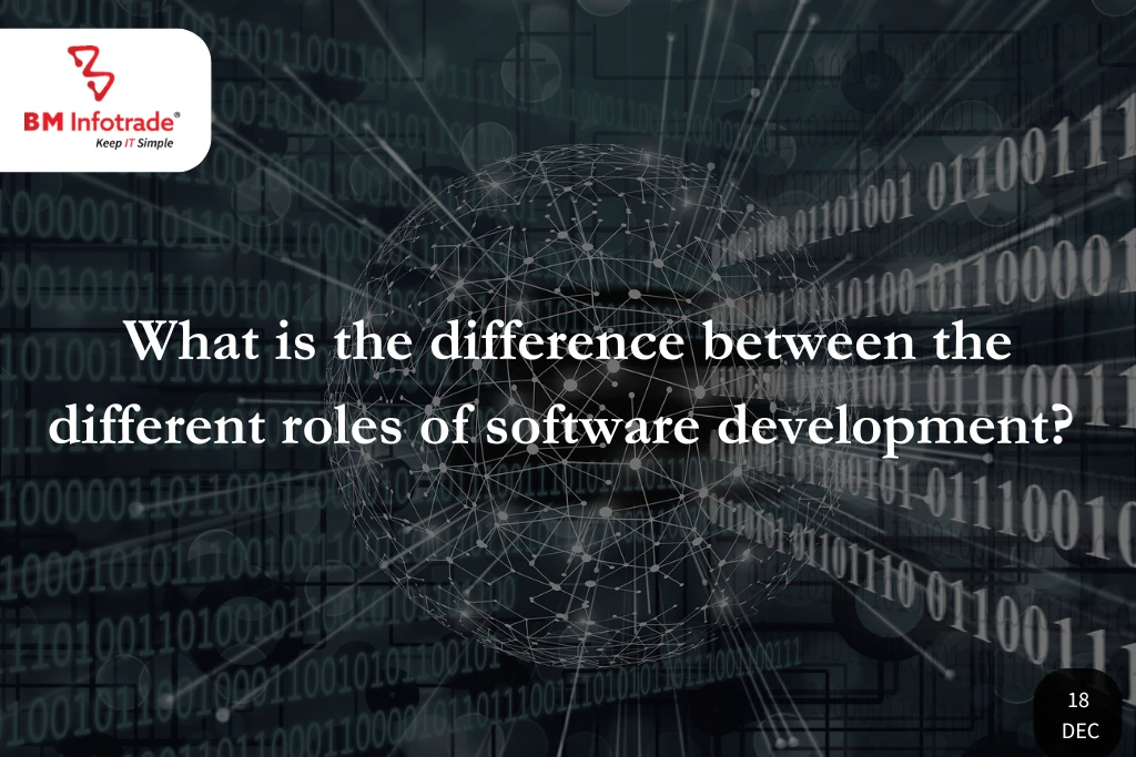 What is the difference between the different roles of software development?