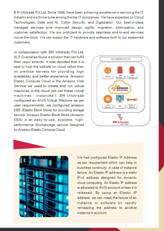 DESIGN AND IMPLEMENTATION OF DATA CENTER FOR AN E-COMMERECE SITE.-02