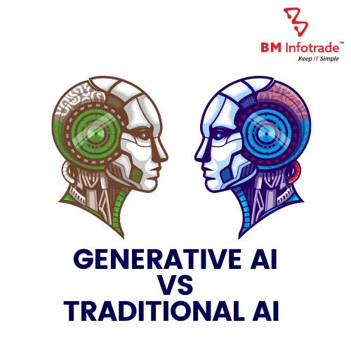 generative ai vs traditional ai